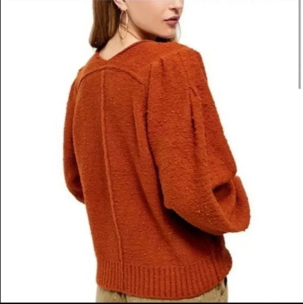 NWT Free People Reverie V-neck Sweater XS